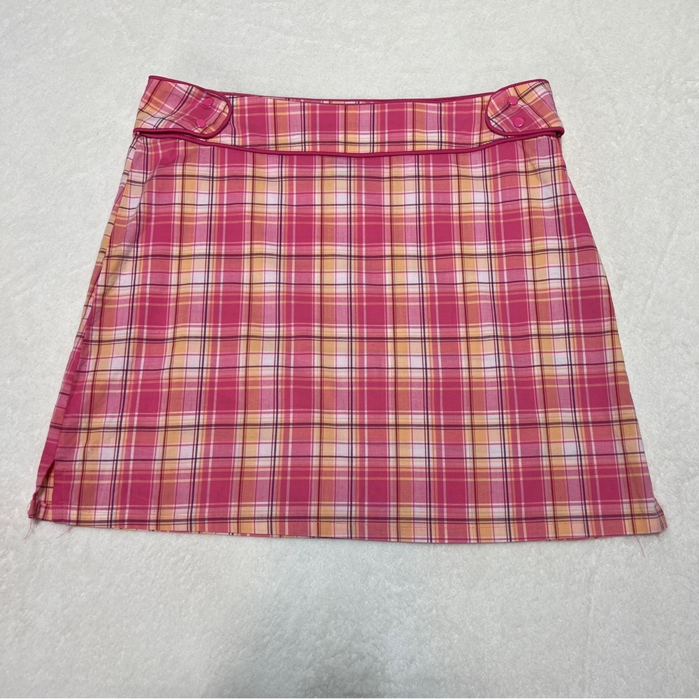 Vintage Plaid Mini Skirt F10
